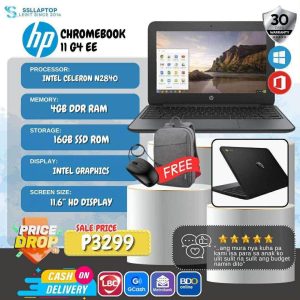 HP Chromebook 11 G4 EE 4G/16 SSD