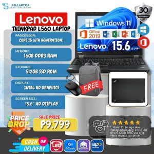 ThinkPad L560 i5-6th/16G/512 SSD