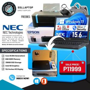 NEC i5-6th/8G/256 SSD with Epson Printer L121