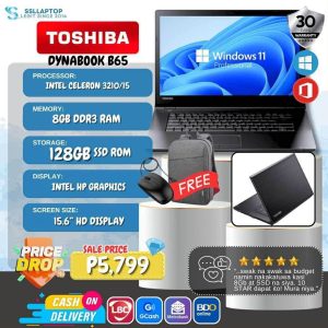 TOSHIBA Dynabook B65 celeron/8G/128 SSD