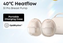 ₱18995 eufy Breast Pump S1 Pro, Heated Wearable, Slim Hands-Free with Industry-Leading HeatFlow Tech, Wireless Charging Case, App-Controlled OptiRhythm, Hospital-Grade Suction, in-Bra Use T8D04-SSL Gadgets
