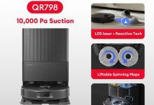 ₱19899【BEST VALUE】Roborock QR 798 Robot Vacuum cleaner 10,000Pa HyperForce Suction Dual Anti-Tangle Brush 360° LiDAR Navigation Auto Mop Self-Washing & Drying-SSL Gadgets